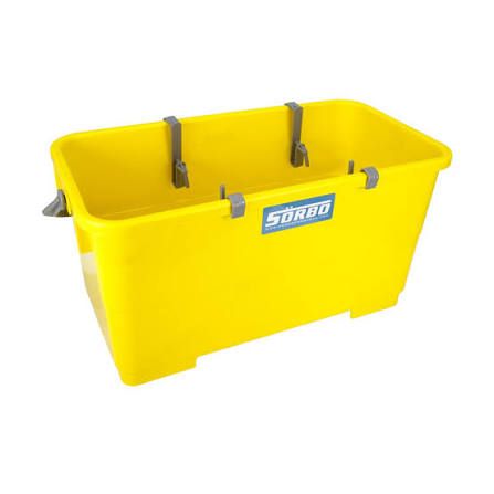 SORBO 18" Yellow Utility Bucket w/Clips