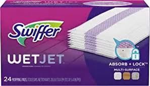 SWIFFER Wet Jet Mopping Pads, 24