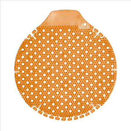 URINAL SCREENS, Orange 2PACK