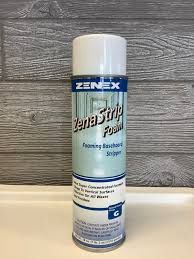 ZENEX Zena Strip Foam, Baseboard Stripper/Floor Wax Remover 18oz