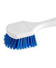 Utility Brush, 9" Handle BLUE
