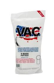 V. A. C. Hepa 10 Qt. Backpack VAC 18 (9Pk)