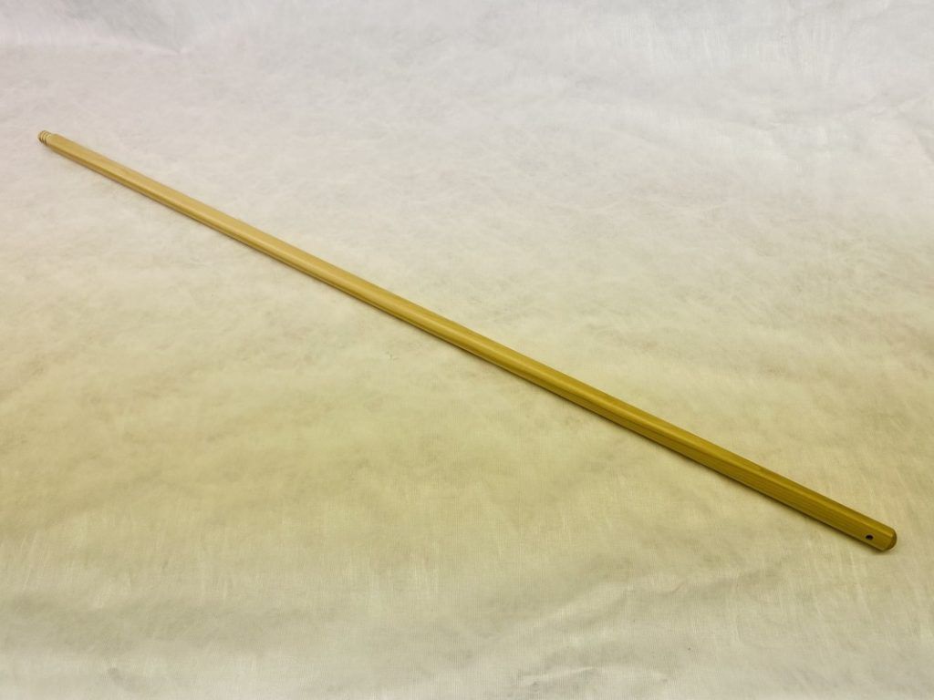 WOOL SHOP 46" handle, smaller duster fits in dowel