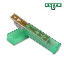 UNGER 4" TR100 Carbon Steel Glass Scraper Replacement Blades 25/pk