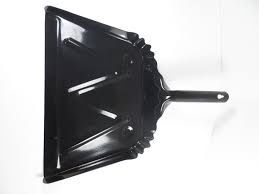 Metal Hand Held Dust Pan, 12"