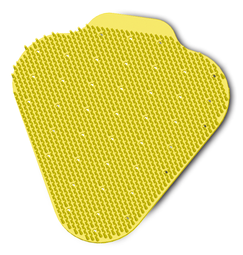 Eva Anti Splash Urinal Screen Cucumber Melon 10/BX