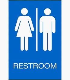 UNISEX RESTROOM SIGN