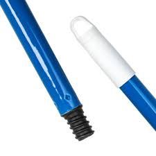 THREADED METAL HANDLE,  Blue 48"