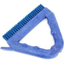 9" Poly Tile and Grout Brush, Blue