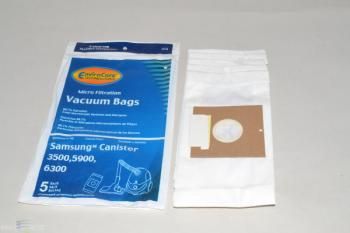 PAPER BAGS-SAMSUNG,3500,5900,6300,CANISTER SIMPLICITY G,SCOUT,5 PACK