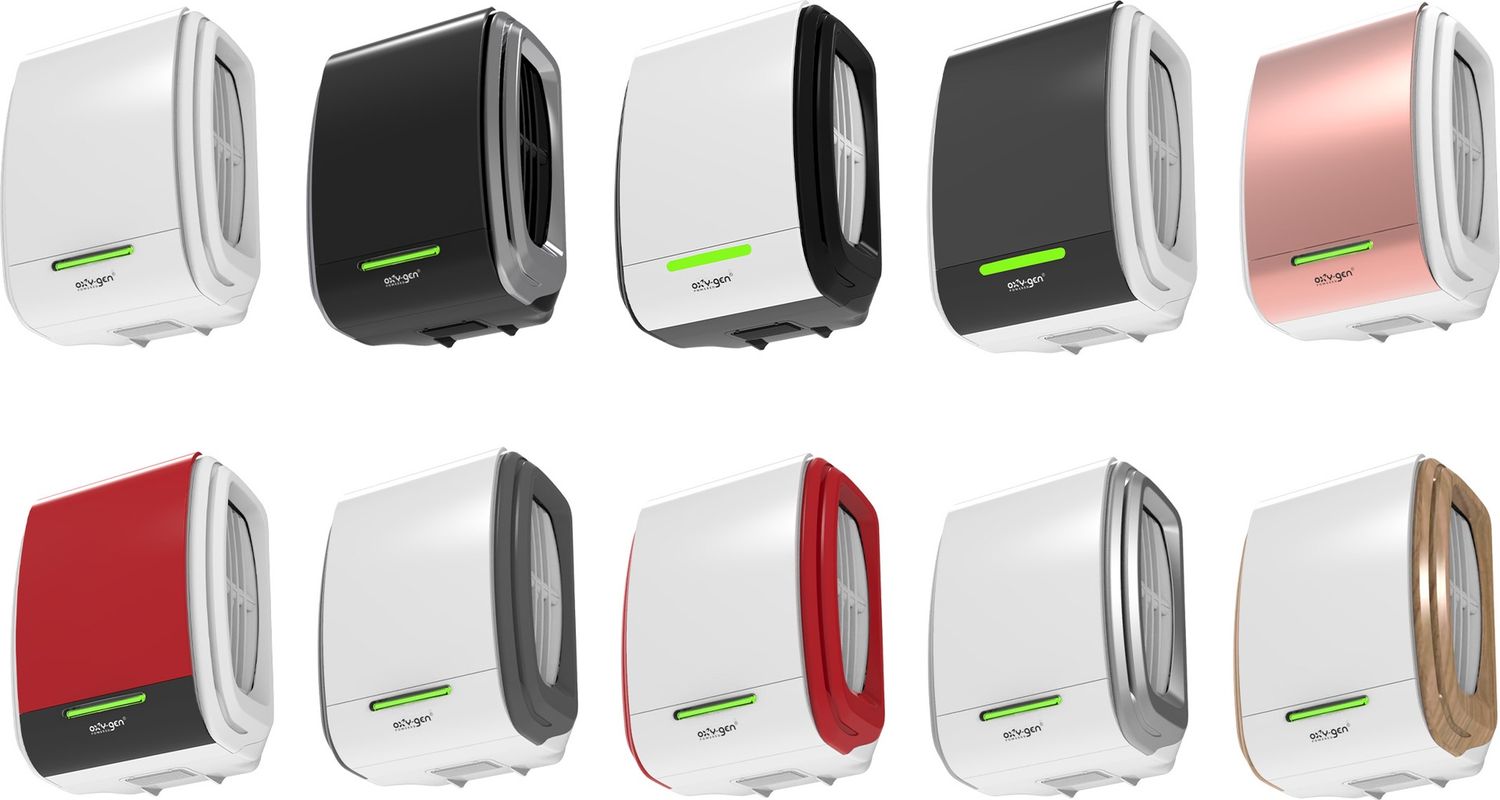 Oxygen Supreme Dispenser Standard 30/60/90 day settings Black (1 Unit)