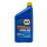 NAPA Universal Fleet Plus High Detergent Motor Oil 15W40 Conventional Heavy Duty Diesel 1 qt (US)