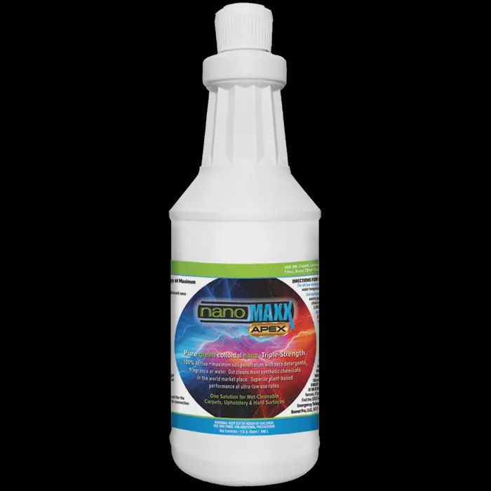 nanoMAXX APEX Triple-Strength Green Cleaner for Carpets-Floors-Hard Surfaces