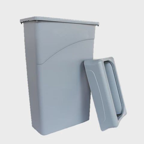 Slim Rectangular Trash Can - 23 Gallon