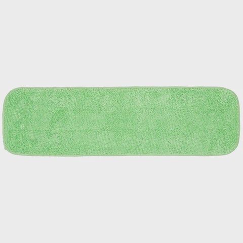 Looped End Microfiber Mop for Wet Applications - Green 18"