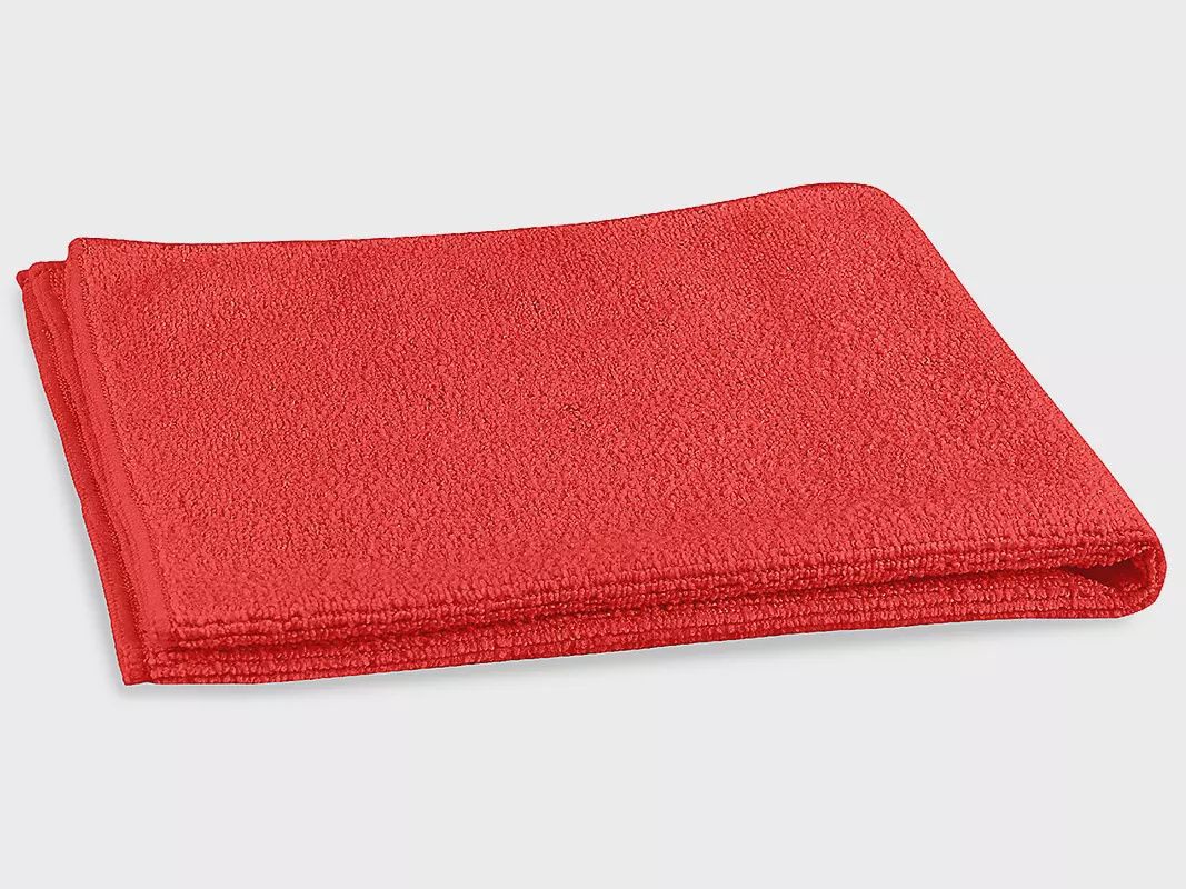 Microfiber Cloths - 16 x 16 - Red Pack 12