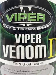 Hydro-Force, Viper Venom II Tile and Grout Cleaner, 1 Gallon