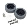 2" x .875" Guide Wheel, .375" Bore, Metal Bushing