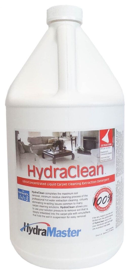 HydraClean Liquid Carpet Cleaning Extraction Detergent
