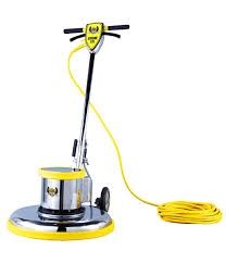 MERCURY 17"HERCULES FLOOR MACHINE, Yellow w/ 1705-T Pad Driver