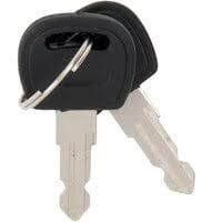 LAVEX Stainless Steel Paper Towel &amp; Toilet Paper Dispenser Key Set