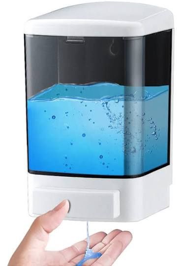 MANUAL SOAP DISPENSER, LIQUID FILL, 1000ML