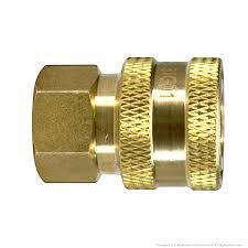 FST SERIES/ 1/4 FPT BRASS QUICK-CONNECT SOCKET (2EF2-B)