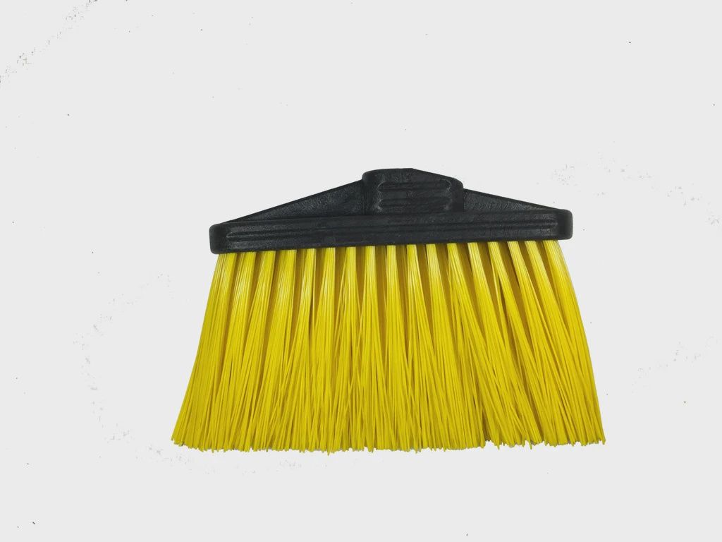 MULTI-ANGLE POLY  Lite Vertical Sweep, Stiff YELLOW,  HEAD ONLY