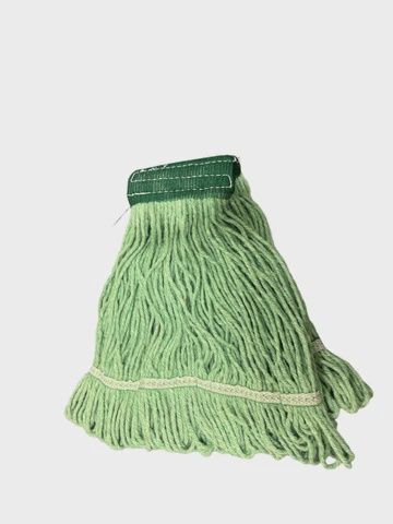 GREEN LOOPED Wet Mop, MEDIUM