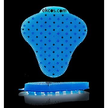 EKCOSCREEN Anti-Splash Heavy Duty Urinal Screen Blue/Fresh, 12/box