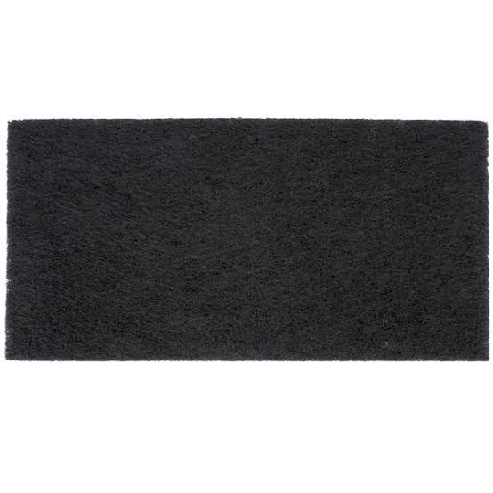 3M 7200 14" x 28" Black Stripping Pad
