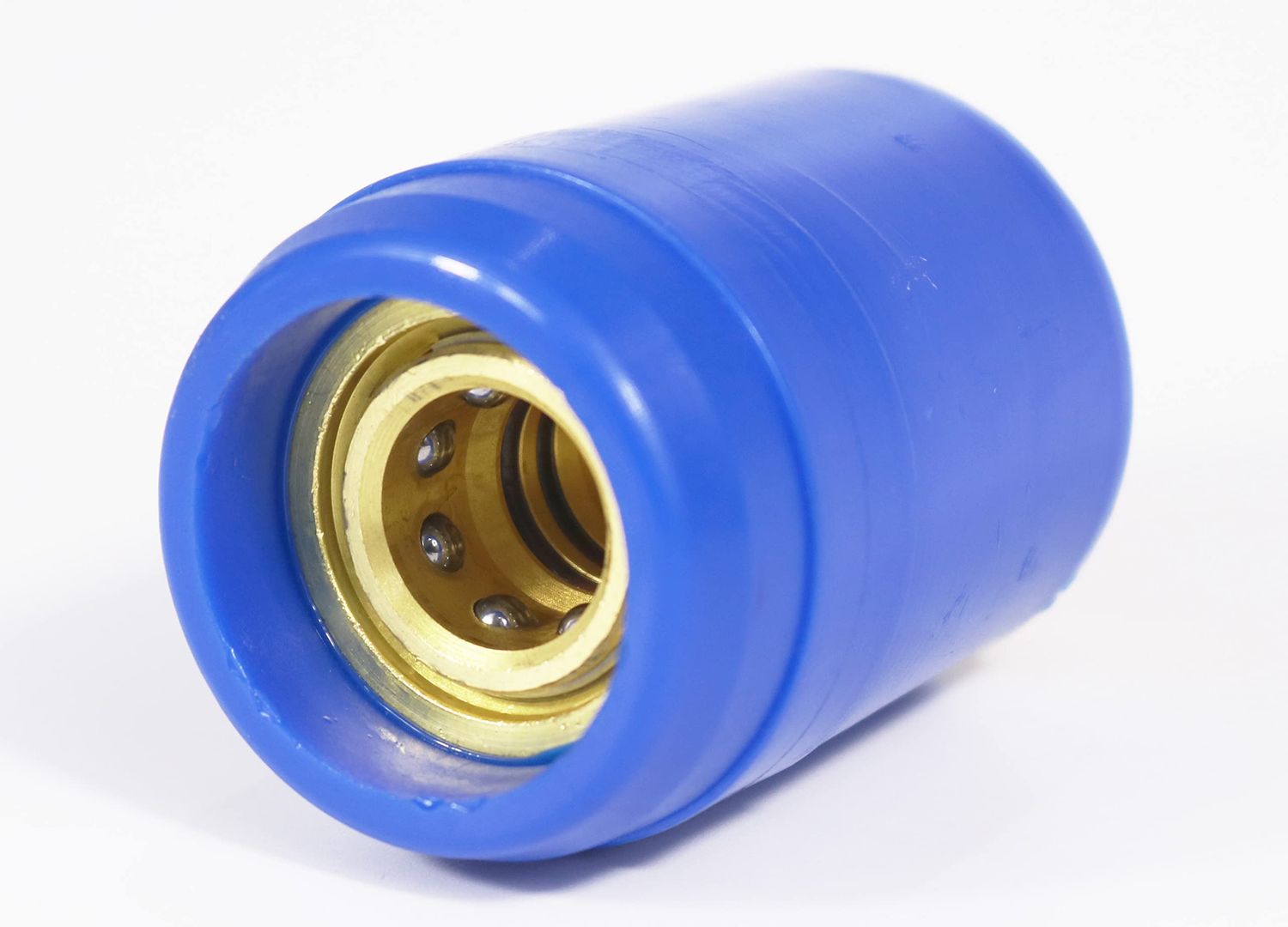 QD - FEMALE BRASS 1/4" W/Heat Shield