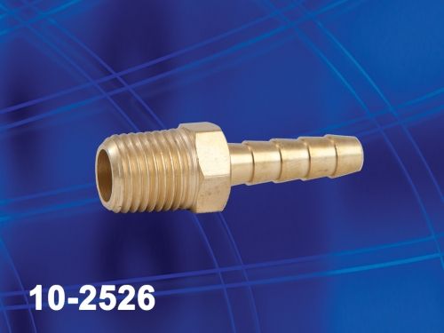 BARB - 1/4" x 1/4" NPT,  Brass