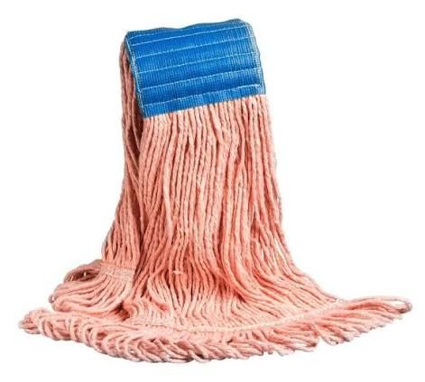 ORANGE BLENDED LOOP MOP HEAD/Rayon, LARGE