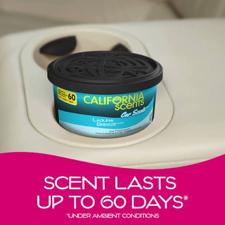 CALIFORNIA SCENTS Spillproof Air Freshener, LAGUNA BREEZE