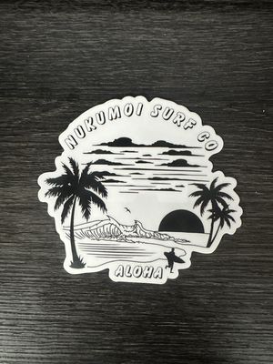Nukumoi Point 5" Sticker