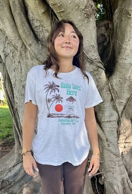 Nukumoi Aloha Lives Here Tee
