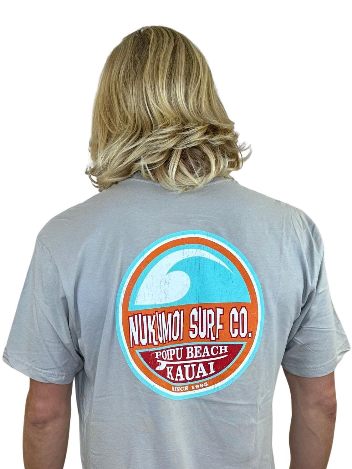 Nukumoi Retro Wave Tee, Color: Charcoal, Size: S