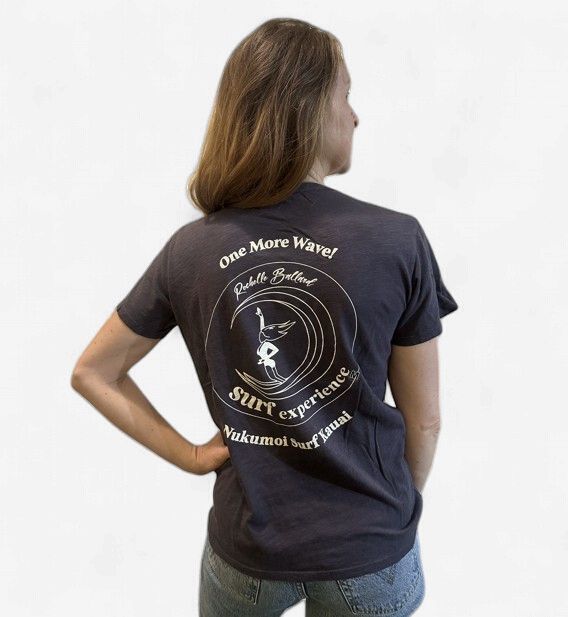 RB SURF EXPERIENCE WM TEE, Color: Coal Slub, Size: Sm