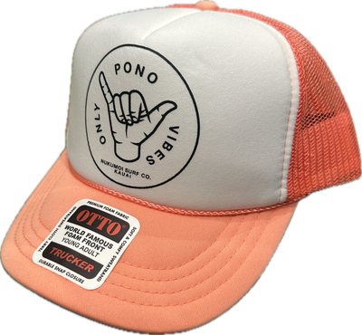 Nukumoi Yth Pono Trucker Hat