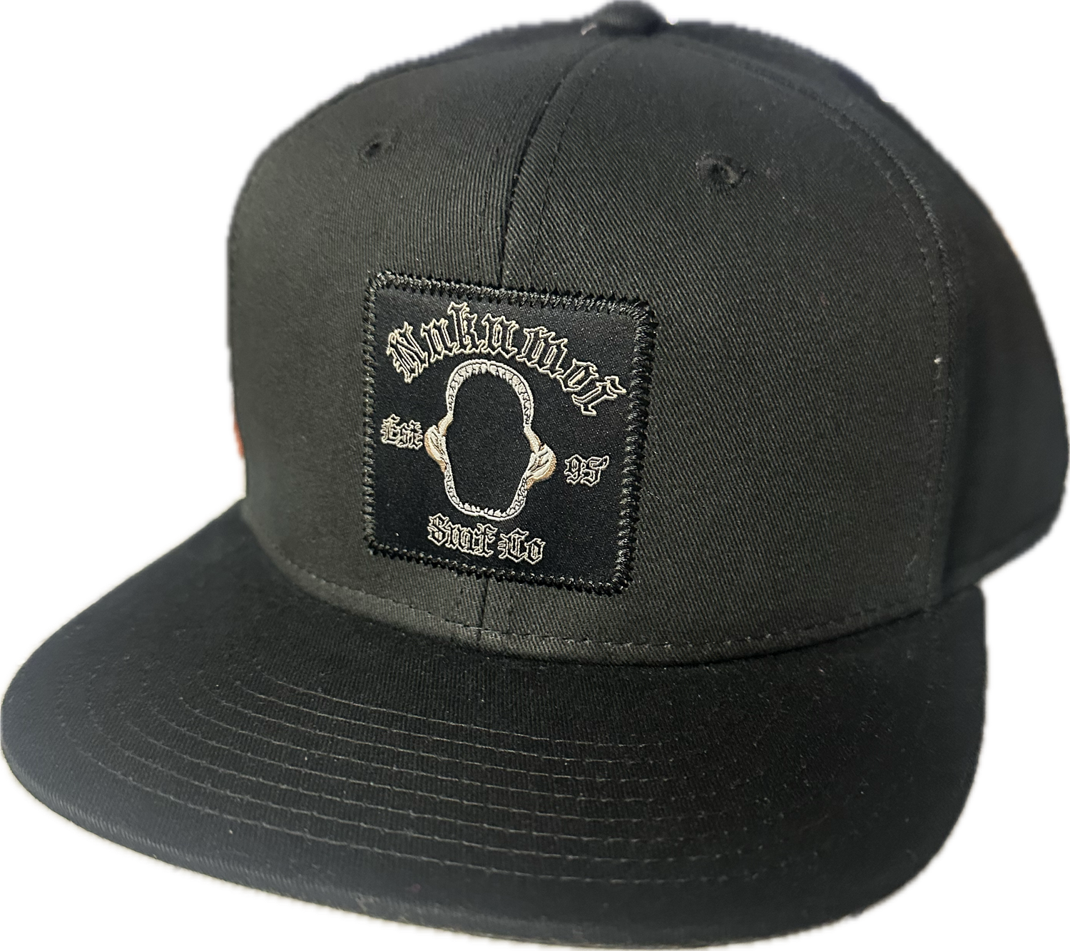Nukumoi Jaws Snapback, Color: Black