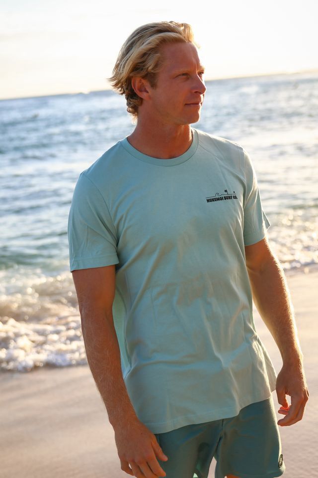 Nukumoi Point Color Tee, Color: Lt. Blue, Size: S