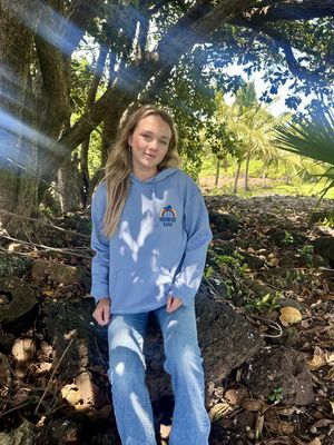 NUKUMOI RAINBOW ALOHA P/O HOODY