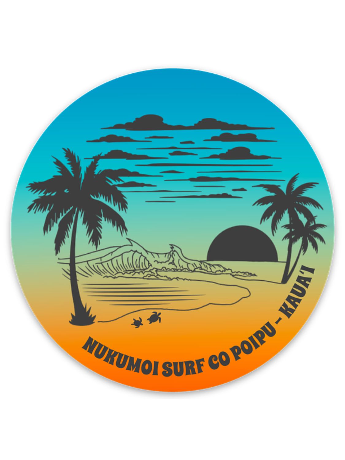 HONU POINT STICKER