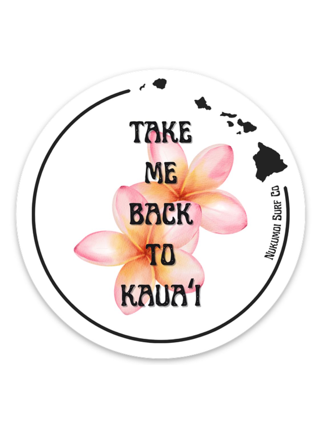 TAKE ME BACK STICKER