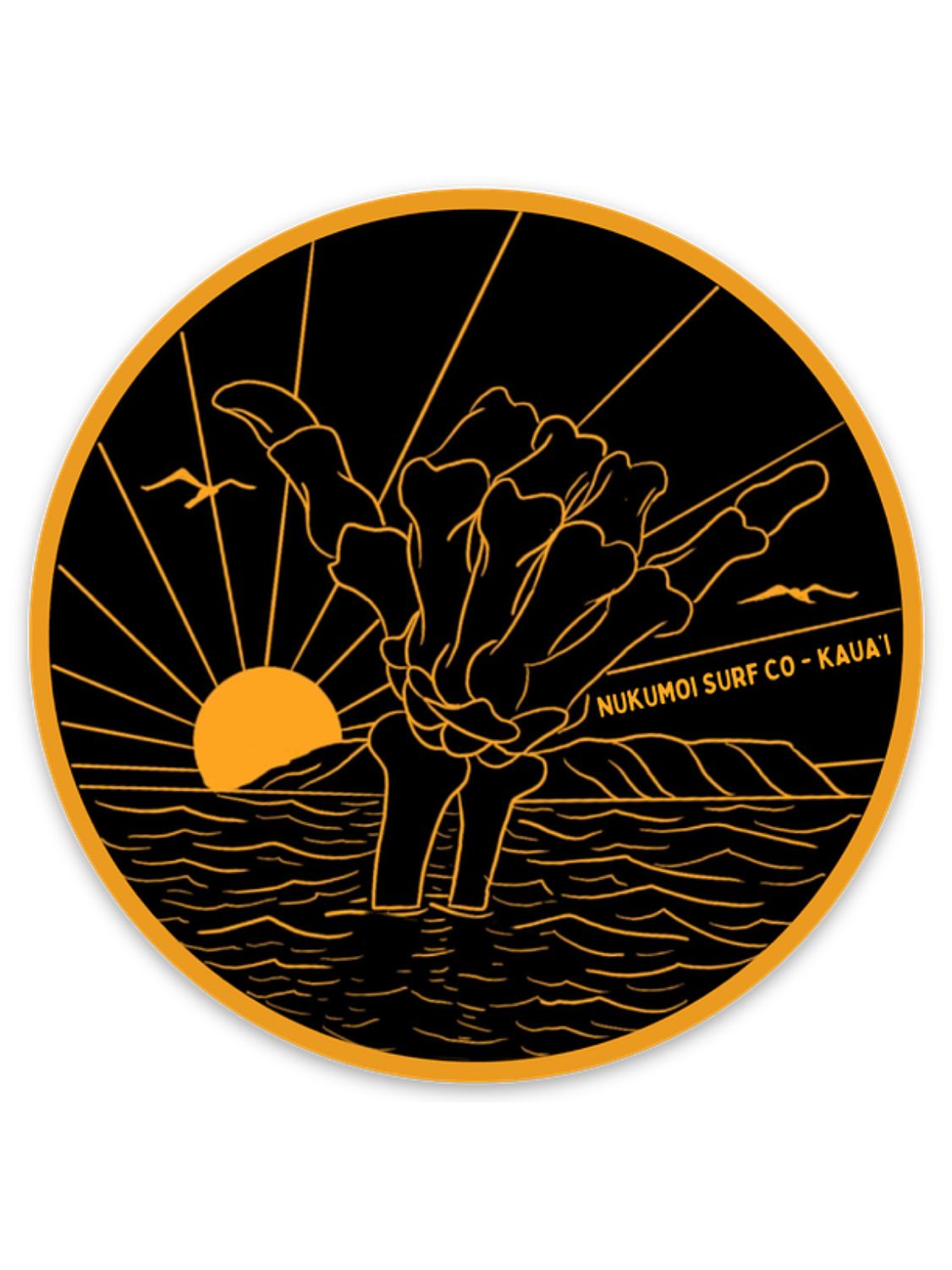 NI'IHAU SHAKA STICKER