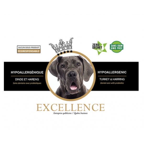 LMG HYPO DINDE ET HARENG 8KG