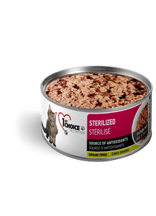 1ST CHOICE PATE POUR CHAT - STERILISE 156g