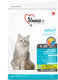 1ST CHOICE PEAU ET PELAGE SANTE CHAT 10KG