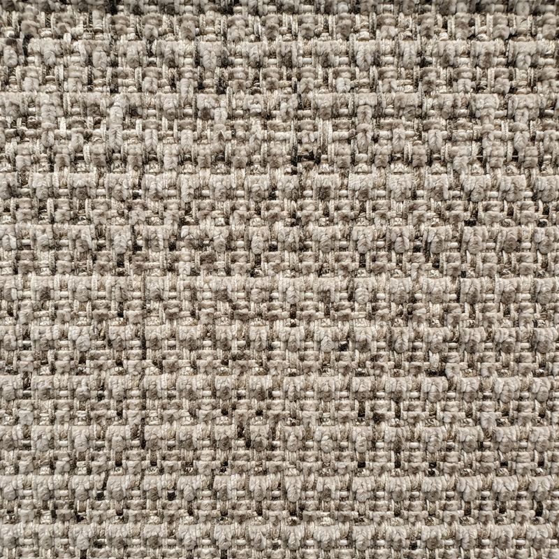 Tissu de recouvrement bouclé beige texturé – Style contemporain